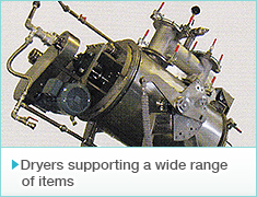 Dryers supporting a wide range of items