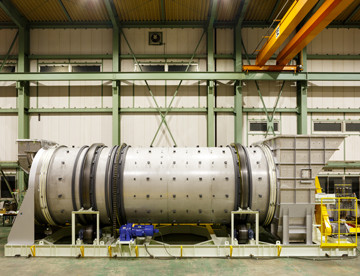 Rotary Dryer with Agitator appearance／Interior view