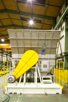 Rotary Dryer with Agitator appearance／Interior view